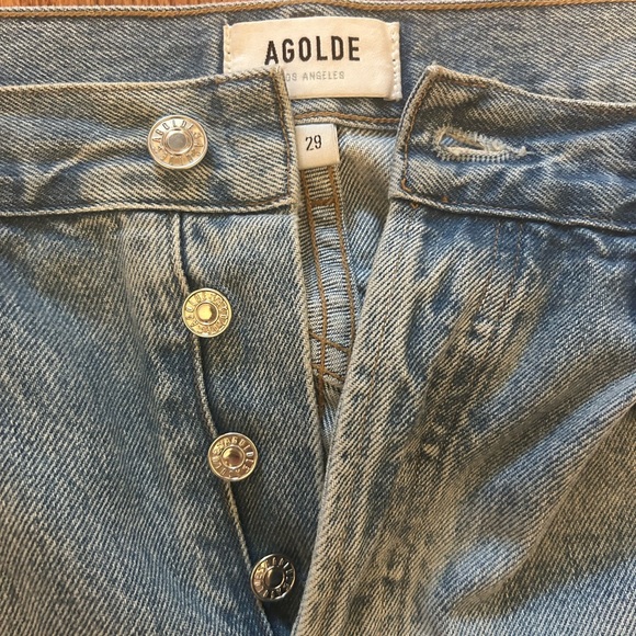 Agolde AG Riley High Rise Jeans - Picture 3 of 10